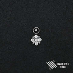 Charm Square Crystal