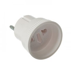 Переходник Велконт -евро круглая вилка 16 A