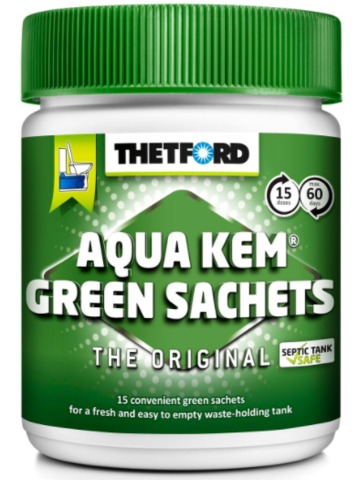 Гранулы для биотуалета Aqua Kem Green Sachets (Аква Кем Грин Саше)