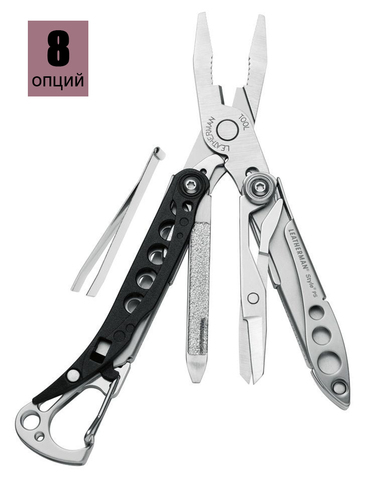 Мультитул Leatherman Style PS, 8 функций, черный