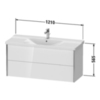 Раковина мебельная Duravit P3 Comforts 2332120000