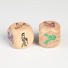 Кубики игральные  деревянные 
