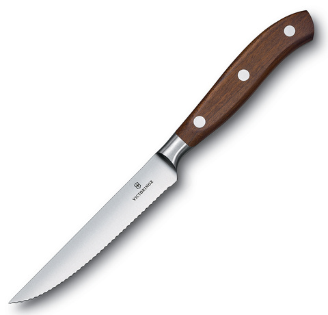 Набор ножей кухонных Victorinox Grand Maitre Steak (7.7240.2W) компл.:2шт дерево подар.коробка