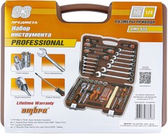 Ombra OMT93S (OMT93S18) Набор инструмента универсальный 1/4