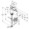 Смеситель для биде DN 10 Kludi Objekta 324160575