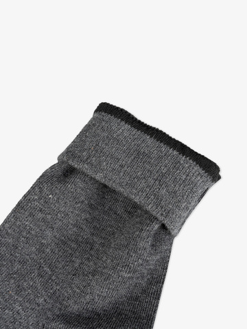 Носки длинные серого цвета