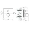 Ideal Standard A7572AA Промо комплект для душа CERATHERM C100 (307108)