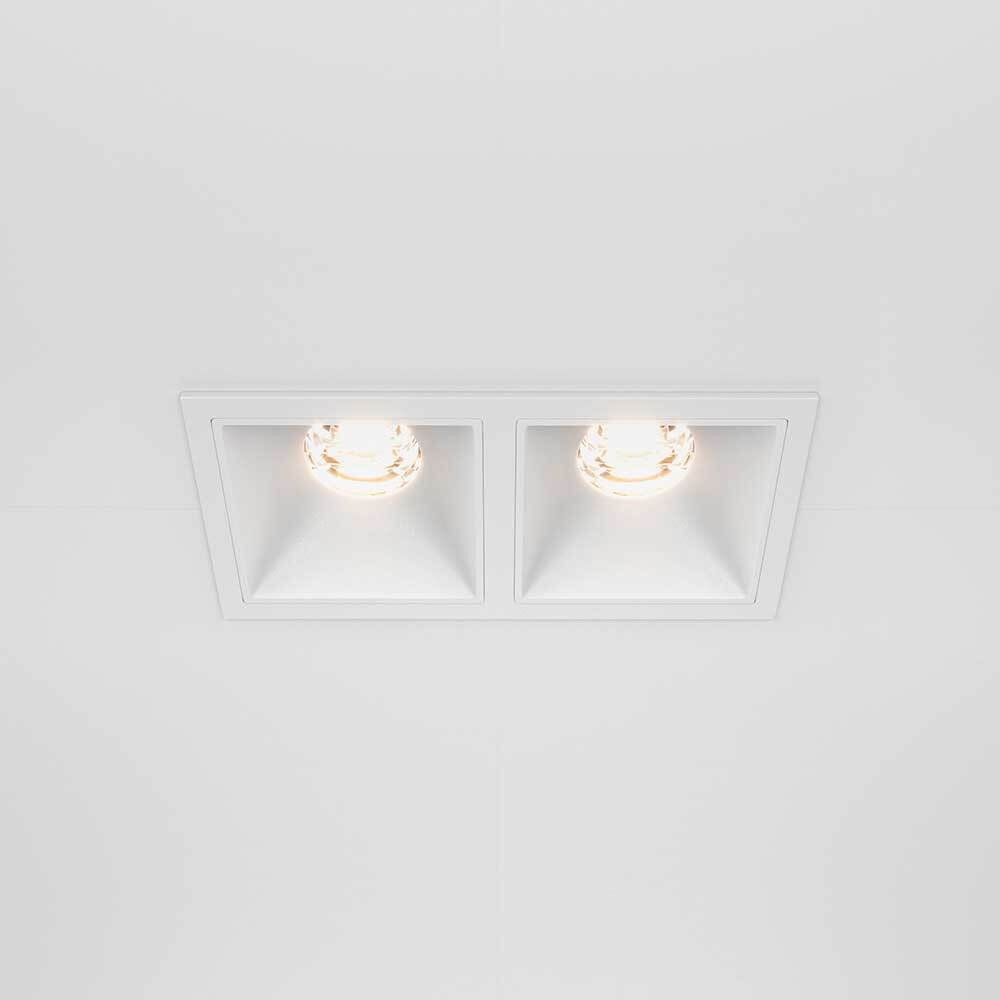 Встраиваемый светильник Maytoni Alfa LED DL043-02-10W3K-D-SQ-W