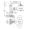 Душевая система со смесителем Grohe Tempesta 26244001