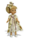 Платье прованс - На кукле. Одежда для кукол, пупсов и мягких игрушек.
