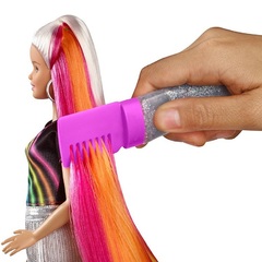 Барби с Блестящими Радужными Волосами