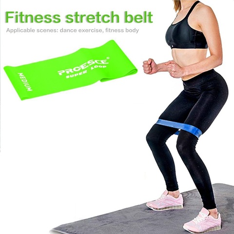 Rezin band \ Жгут спортивный резиновый \ Resistive Exercise Bands Super loop green