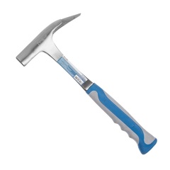 38-4-306 Молоток кровельщика 600 г, цельнометаллический, двухкомпонетная рукоятка (РемоКолор)