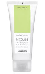 Смазка на водной основе Mixgliss Addict с ароматом цитруса - 70 мл.