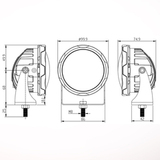 Фары  X ближнего света Аврора  ALO-R4T3-EQ-APP bluetooth ALO-R4T3-EQ-APP фото-5