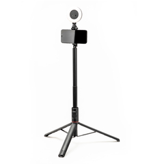 FOTOPRO TL-802 Штатив универсальный алюминиевый cо встроенным держателем для телефона