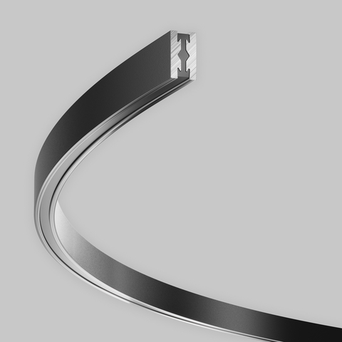 Шинопровод накладной/подвесной Maytoni Busbar trunkings flarity TRX154-2SR-D1500-B