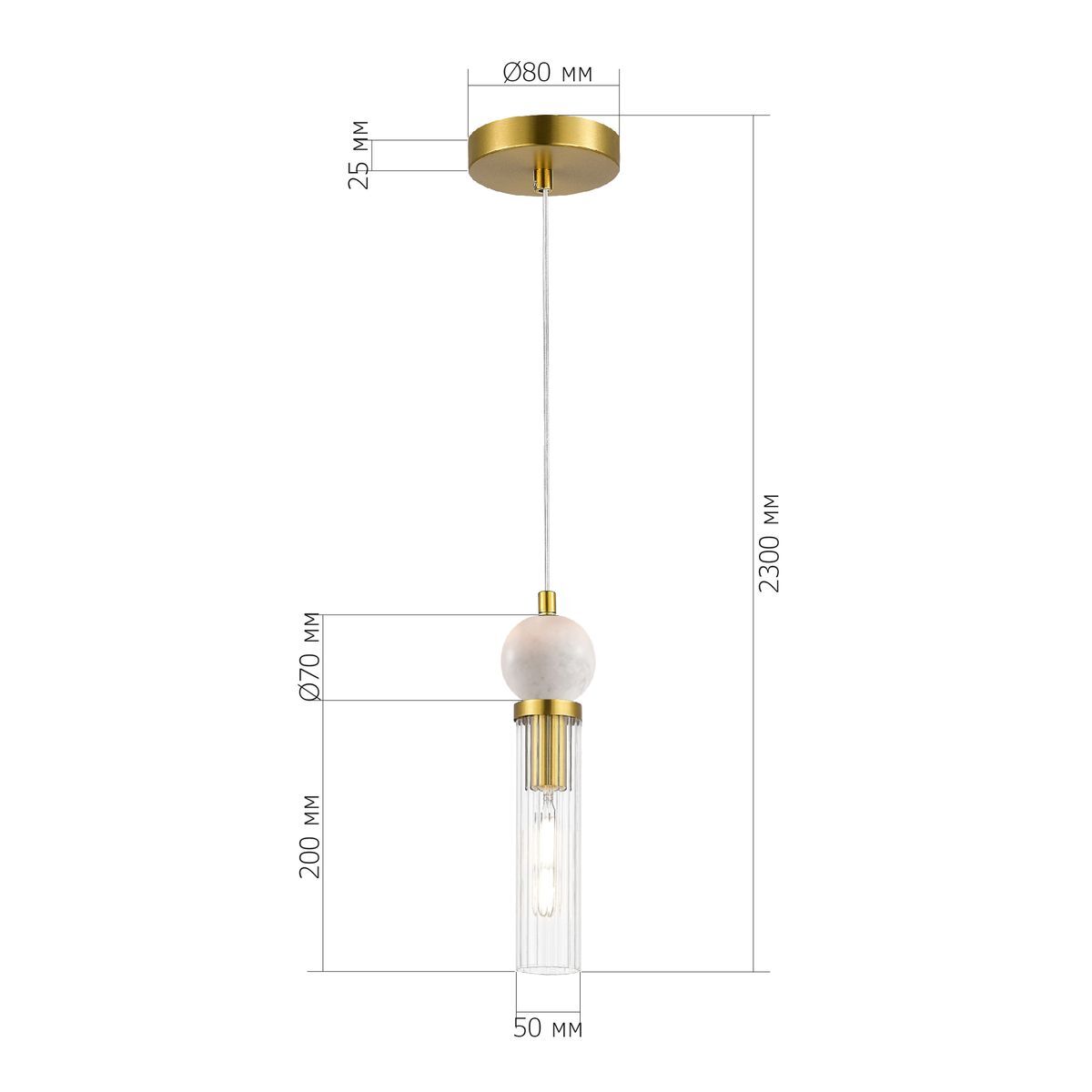 Подвесной светильник ST Luce Medea SL1244.303.01