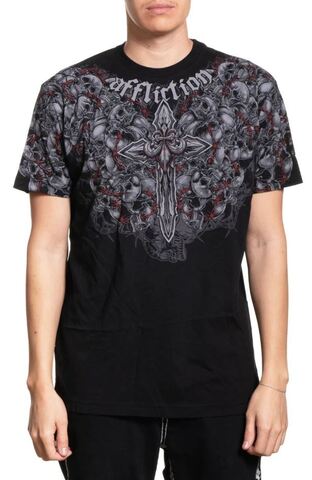 Affliction | Футболка мужская Crimson Wasteland Tee A27304 перед