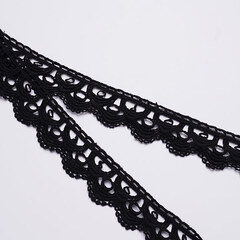 Кружево/Хлопок/К7043 черный