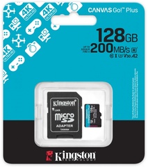 Карта памяти Kingston microSDXC Canvas Go! Plus (SDCG4/128GB) 128 Гб