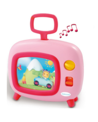 Smoby Телевизор музыкальный розовый (211316-2)