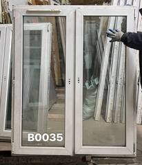 Окно Пластиковое Б/У 154(в) х 128(ш)