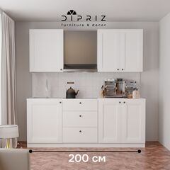 Кухонный гарнитур Авери, 200 см, фасады из МДФ