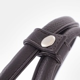 Сумка Саломея 2034 эко-замша серый шоколад