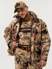 Демисезонная куртка для охоты и рыбалки Remington Rainstorm Yellow Waterfowl Honeycombs на remingtonn.ru