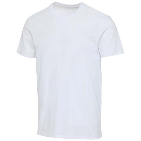 Футболка унисекс Azurite плотностью 160 г/м² с коротким рукавом, изготовленная из органических материалов, которые отвечают с