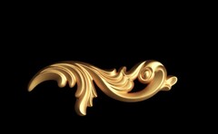 Силиконовый молд № 330 правый