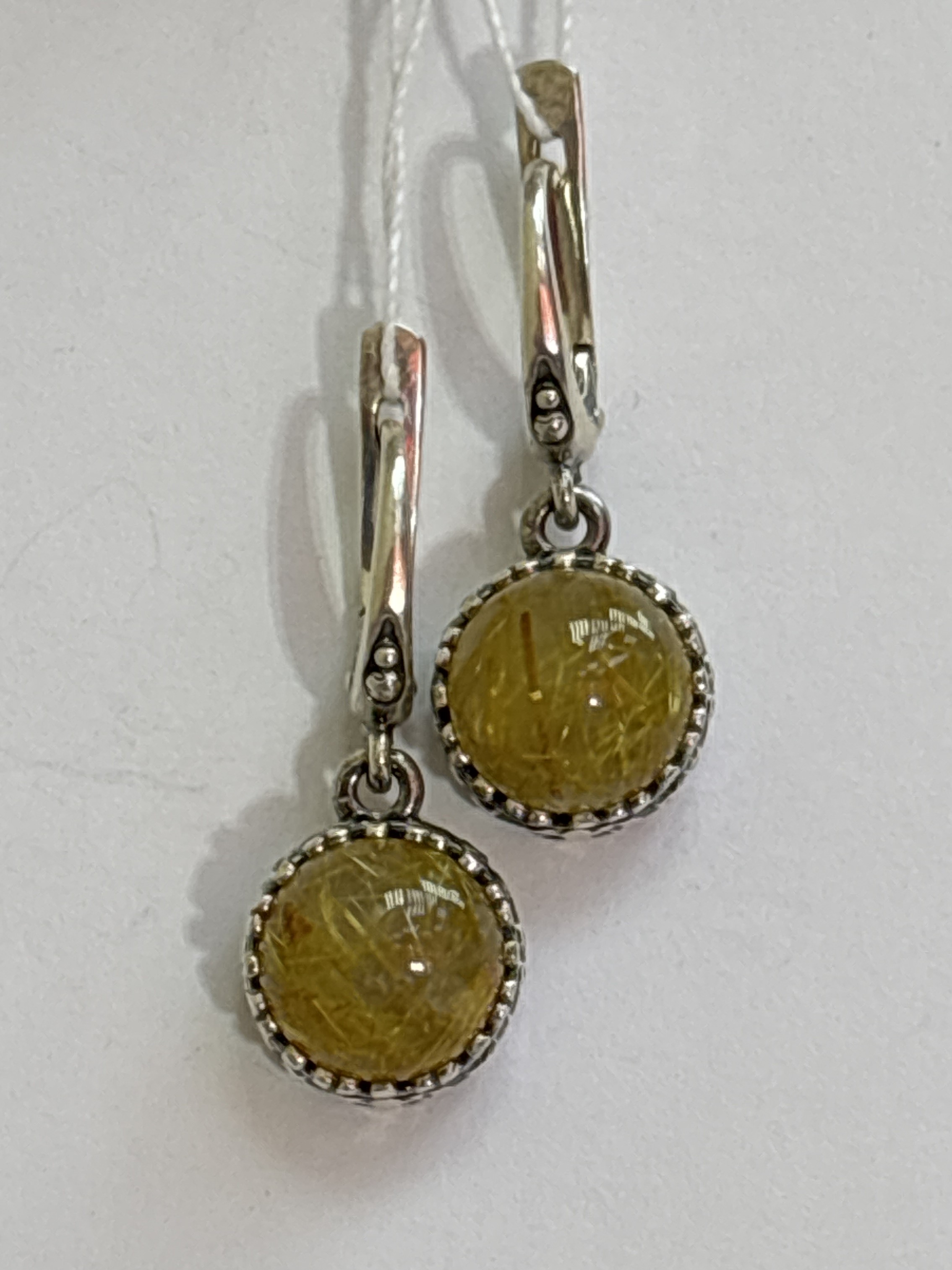 Искра (серьги из серебра)
