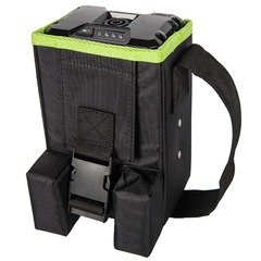 Поясной держатель с переходником  для зарядки  аккумуляторов Greenworks Арт. 2916107,  82V