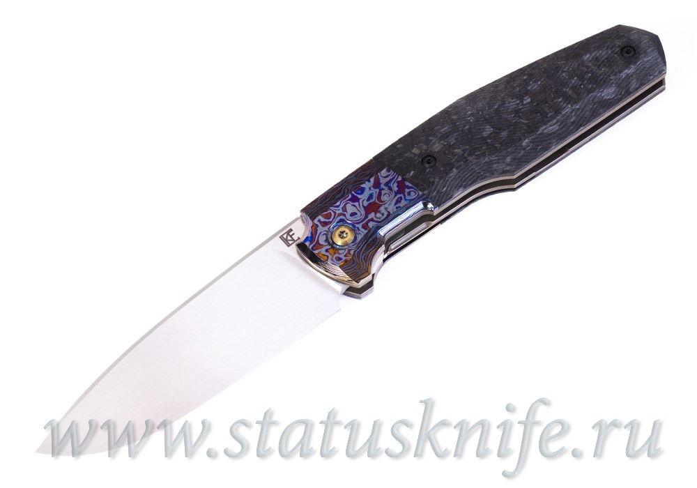 Сет 4 ножа CKF/Philippe Jourget FIF20 2021 (M390, Ti , CF, ZircuTi, Больстер)