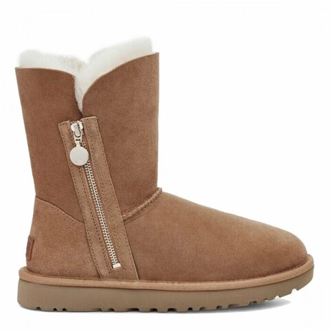 Ugg Bailey Zip Short - Chestnut