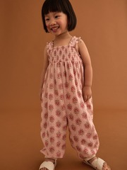 Комбинезон летний для девочки Next E79-579, Розовый