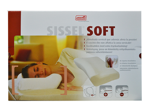 Ортопедическая подушка Sissel Soft Medium 3710 с эффектом памяти