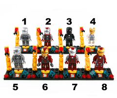 Minifigures Iron Man Blocks Building Series 01