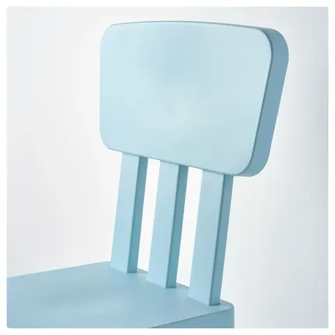 Детский стул BARNSTOL, материал: пластик, размер: 39*67*36 см, цвет: голубой