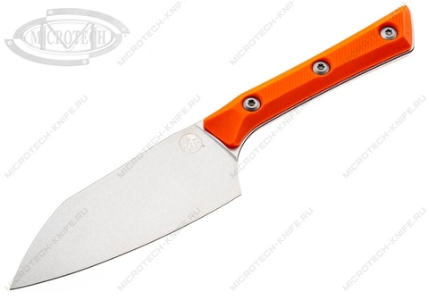 Нож Microtech Kitchen Santoku Small Ember G-10 3300-10EM 