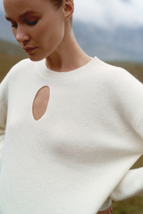 Джемпер ALESSANDRA, молочный