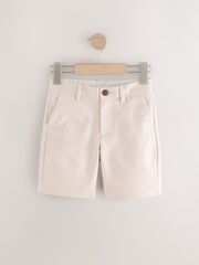 Шорты чинос для мальчика Next AC6-206, Кремовый