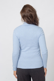Водолазка для беременных 17757 голубой