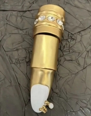 84570 - Кольцо на весь ПАЛЕЦ с красным/белым ногтем в стилистике SCHIAPARELLI