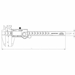 Штангенциркуль электронный ШЦЦ-1-300/60мм 0,01мм DIN862 Kinex 6040-02-300