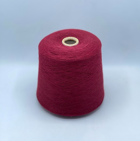 Бобинная пряжа, Lana/alpaca, 1500м. 70% Меринос, 25%Альпака, 5%Кашемир, Бордовый, 37606