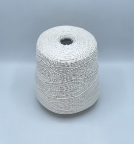 Luxury Selection by Ri.Go, Lucente, 700м. 50% Меринос экстрафайн, 50% Шелк Шаппе,Молочный(87/25), 37658