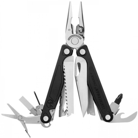 Мультитул Leatherman Charge plus 17 функций, серебристый (832516)