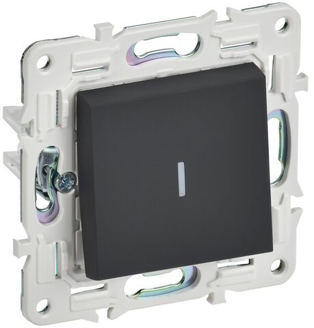 SKANDY Выключ. 1-кл. с инд. 10А SK-V07G граф. IEK